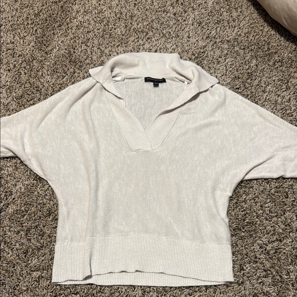 Elegant White Sweater